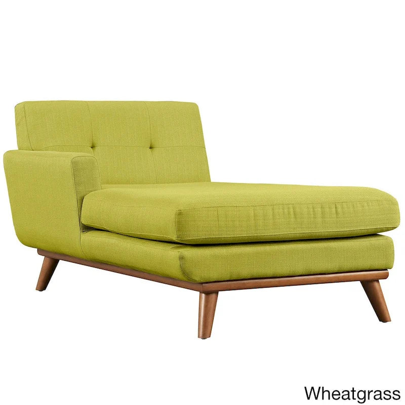 Chaise longue mi-siècle, accoudoir gauche