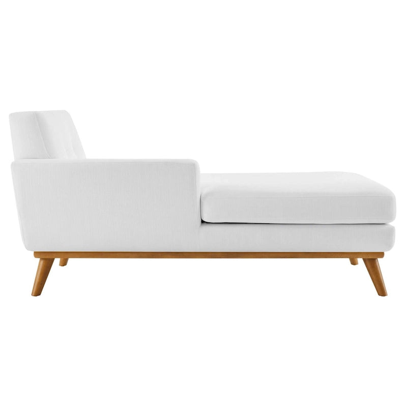 Chaise longue mi-siècle, accoudoir gauche