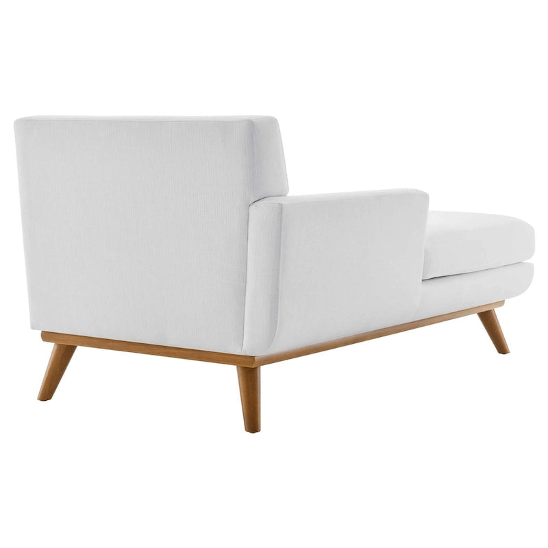 Chaise longue mi-siècle, accoudoir gauche