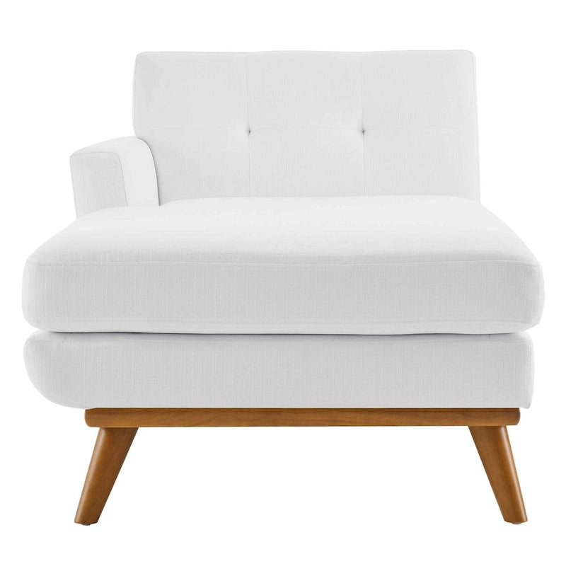 Chaise longue mi-siècle, accoudoir gauche