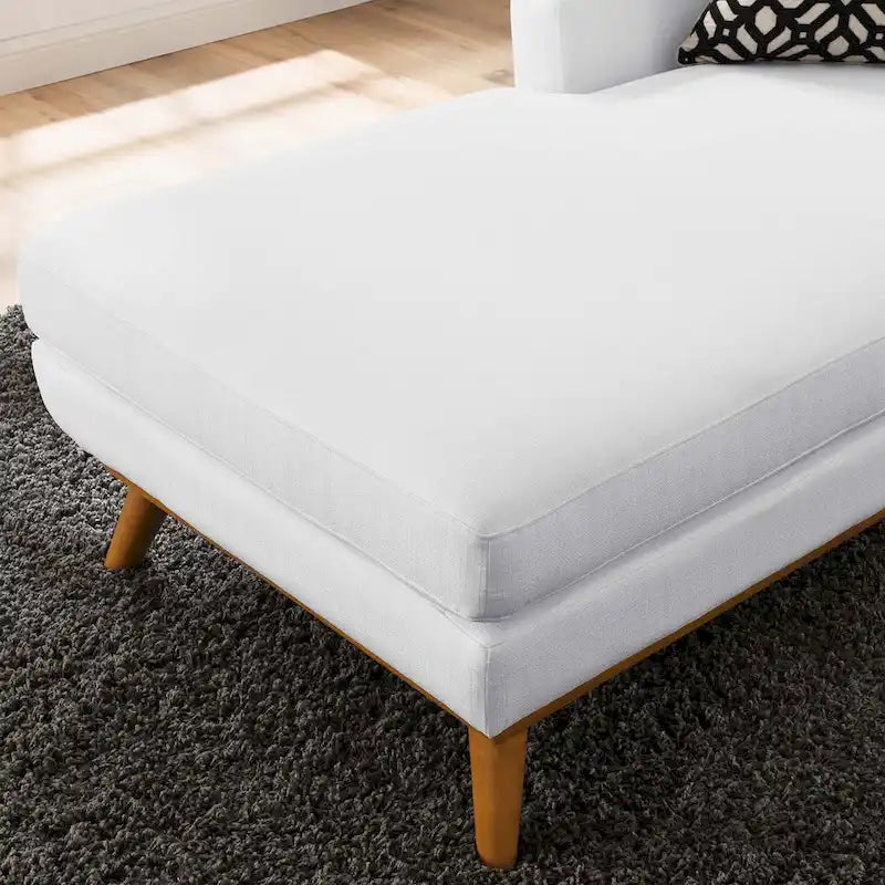Chaise longue mi-siècle, accoudoir gauche