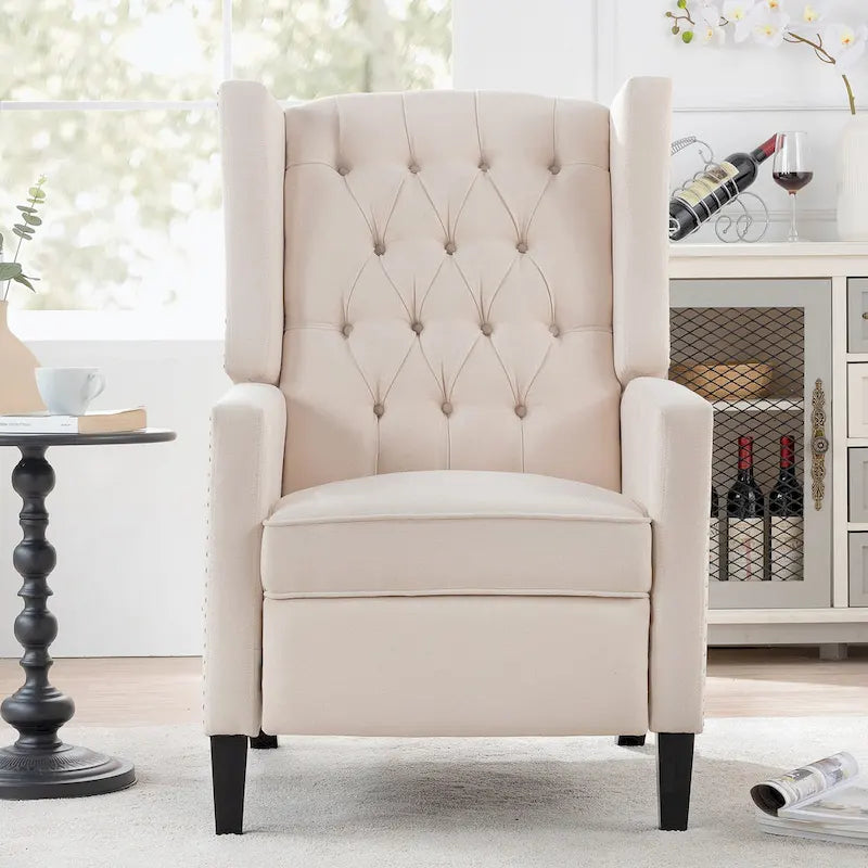Fauteuil inclinable manuel à oreilles