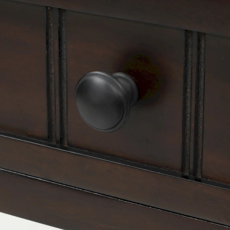 Console à 3 tiroirs Copper Grove Colby avec étagère inférieure
