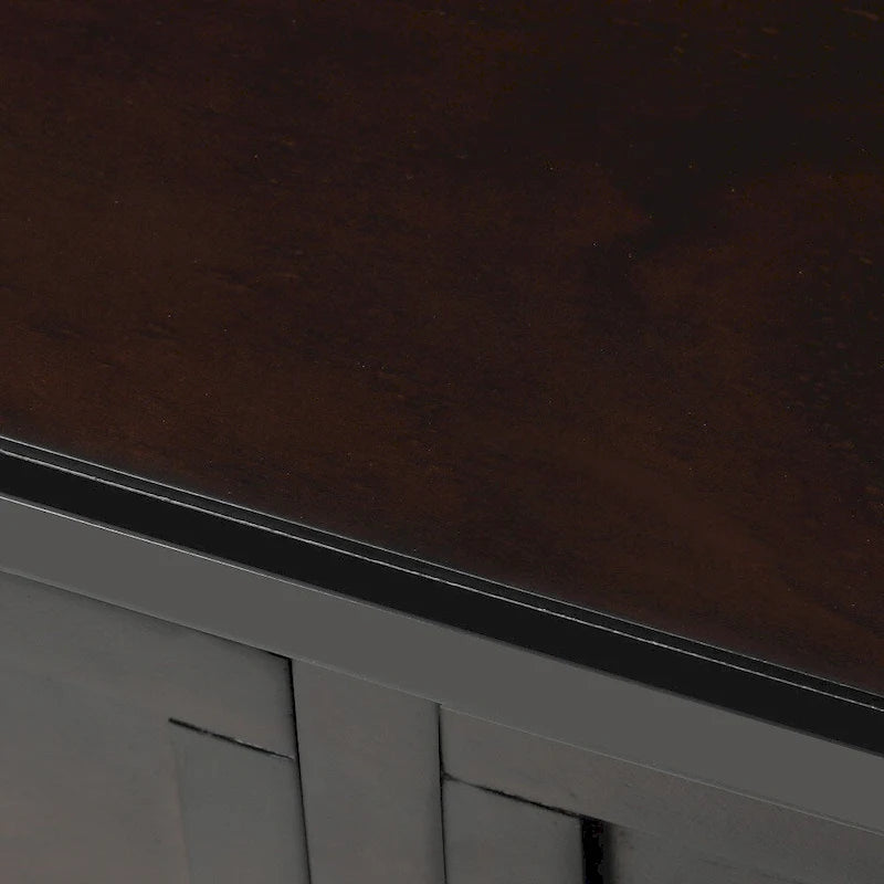 Console à 3 tiroirs Copper Grove Colby avec étagère inférieure