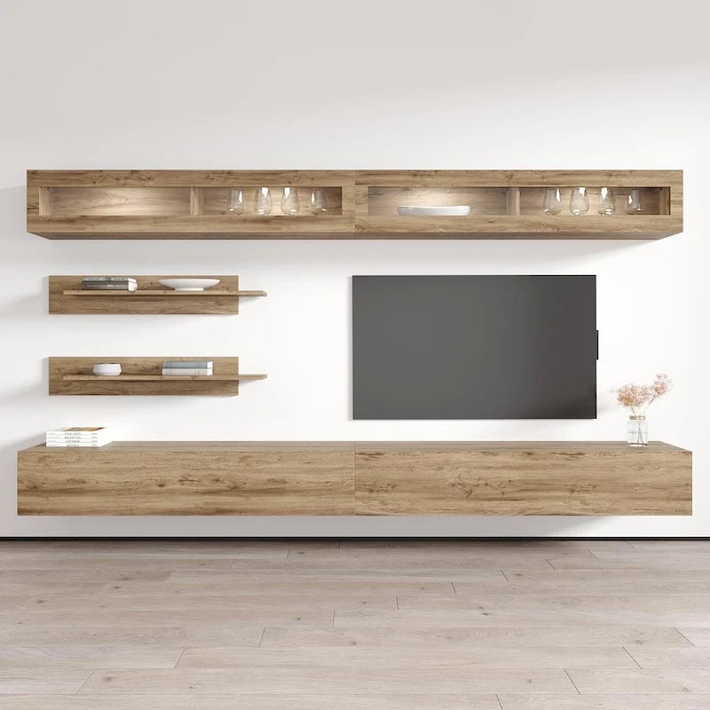 Fly I2 30TV Meuble TV mural flottant moderne
