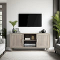 Meuble TV Briggs Modern de 60 pouces Bridgevine Home pour téléviseurs jusqu'à 65 pouces