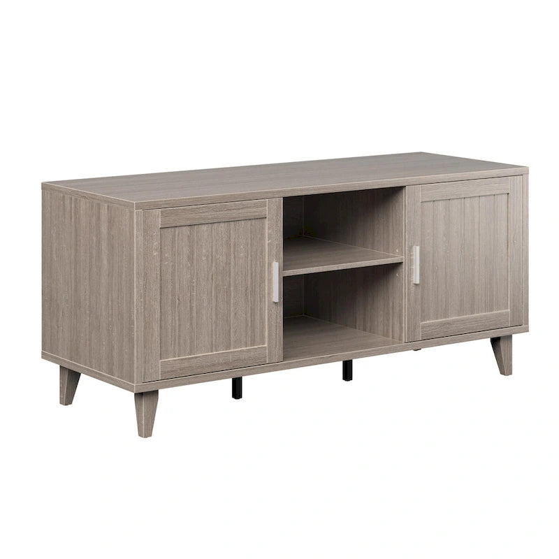 Meuble TV Briggs Modern de 60 pouces Bridgevine Home pour téléviseurs jusqu'à 65 pouces
