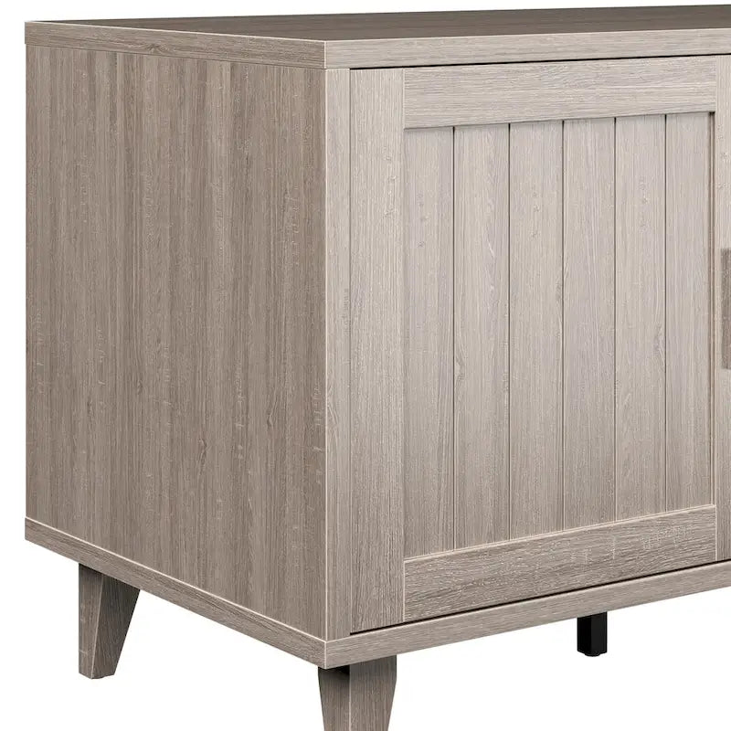 Meuble TV Briggs Modern de 60 pouces Bridgevine Home pour téléviseurs jusqu'à 65 pouces