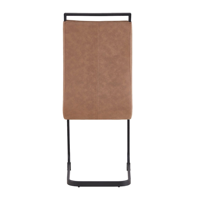 Chaises de salle à manger modernes en similicuir PU, lot de 4