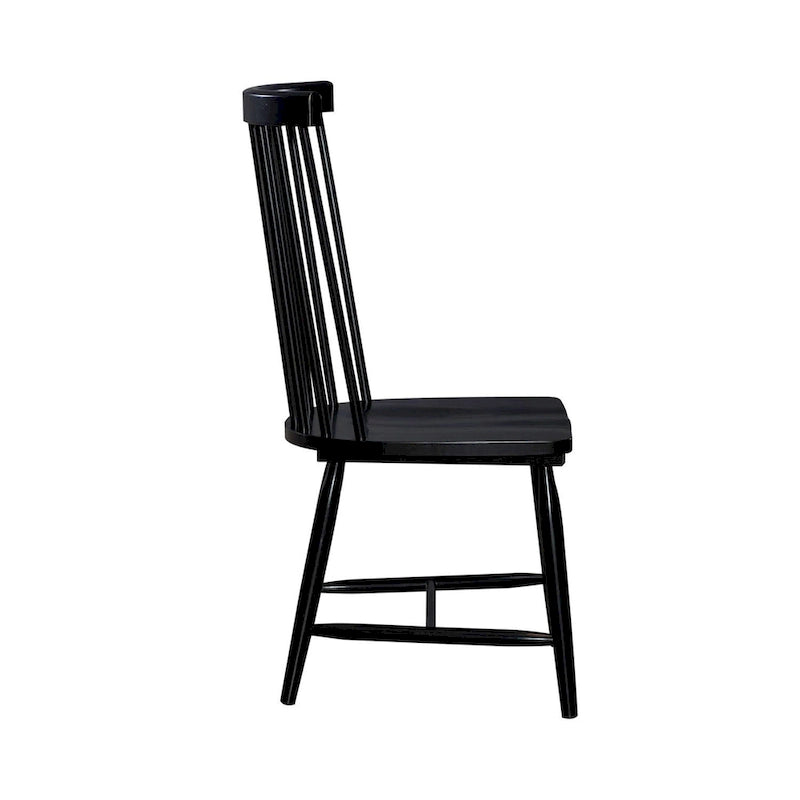 Chaise d'appoint à dossier Fuseau Capeside Cottage (Lot de 2)