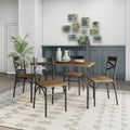Ensemble de salle à manger Zath Industrial Metal 5 pièces par Furniture of America