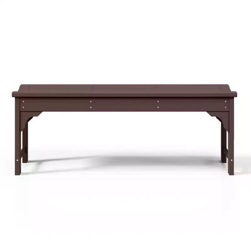 Banc extérieur WestinTrends sans dossier toutes saisons pour patio et jardin