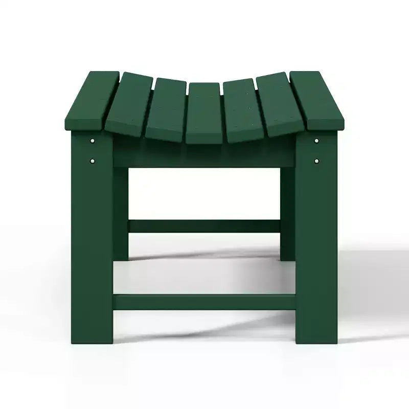 Banc extérieur WestinTrends sans dossier toutes saisons pour patio et jardin