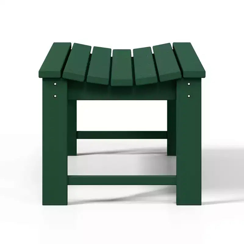 Banc extérieur WestinTrends sans dossier toutes saisons pour patio et jardin