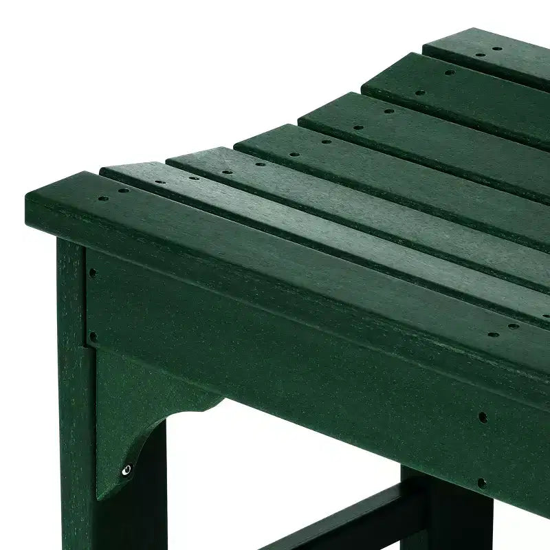 Banc extérieur WestinTrends sans dossier toutes saisons pour patio et jardin