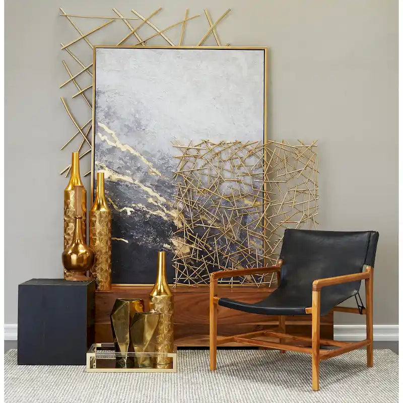 Banc en bois massif avec base surélevée - Marron - Roche River Decor - 16L x 71P x 15H