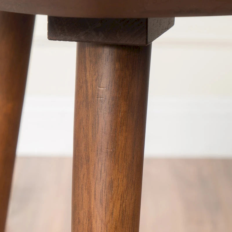 Table d'appoint en bois Naja Mid-Century de Christopher Knight Home - 20 L x 20 l x 22,75 H