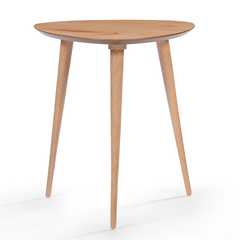 Table d'appoint en bois Naja Mid-Century de Christopher Knight Home - 20 L x 20 l x 22,75 H