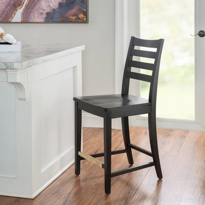 Tabourets de comptoir Hetrick (ensemble de 2)
