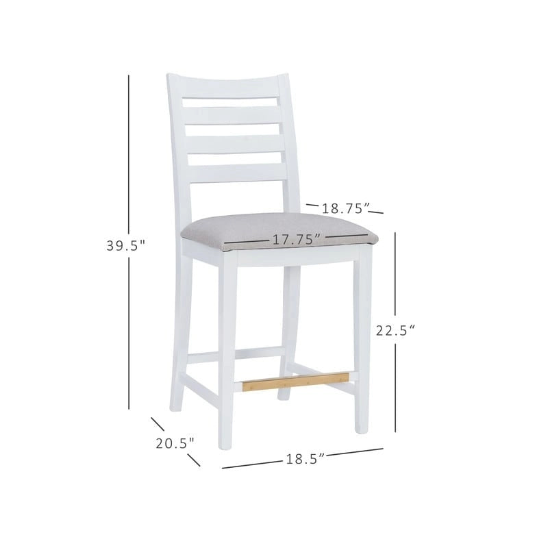 Tabourets de comptoir Hetrick (ensemble de 2)