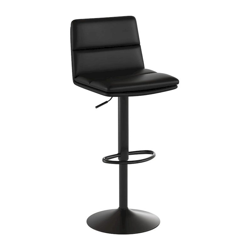 Ensemble de 2 tabourets de bar commerciaux sans accoudoirs, hauteur réglable