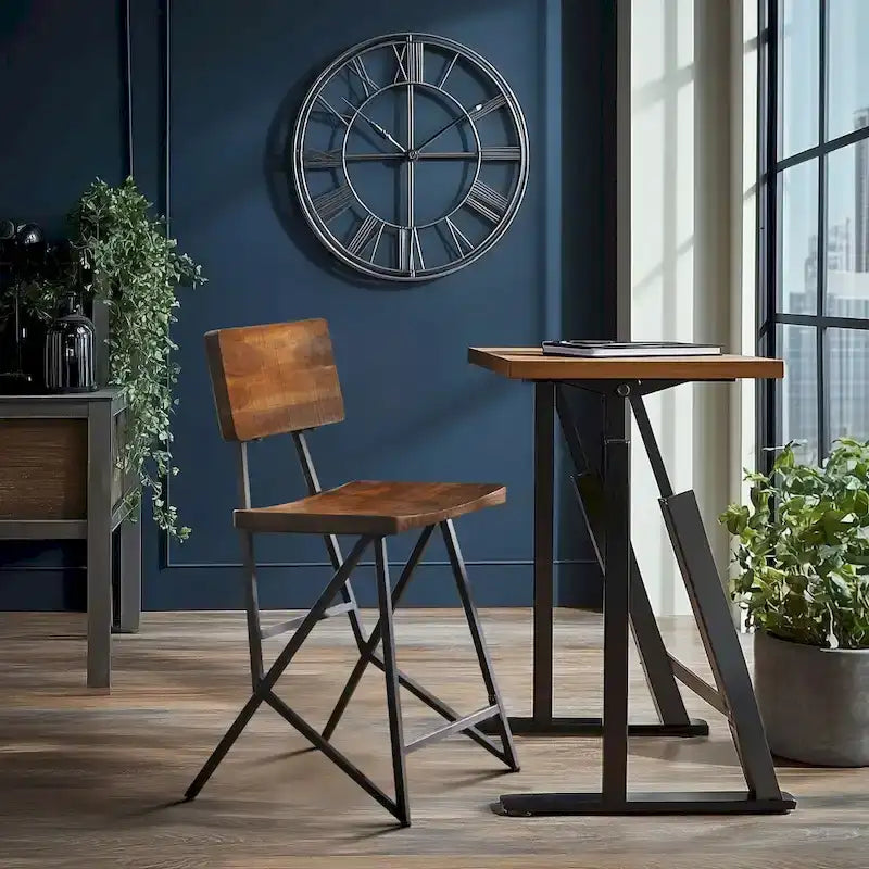 Tabouret de comptoir INK+IVY Trestle