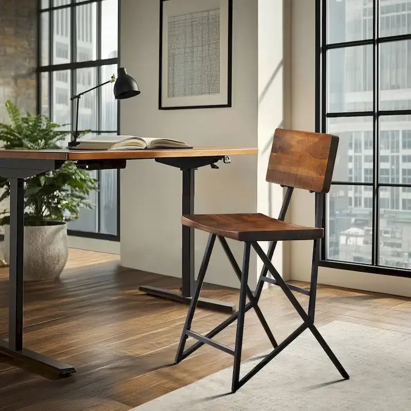 Tabouret de comptoir INK+IVY Trestle