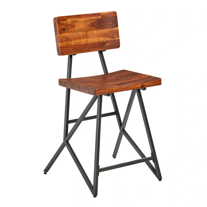 Tabouret de comptoir INK+IVY Trestle