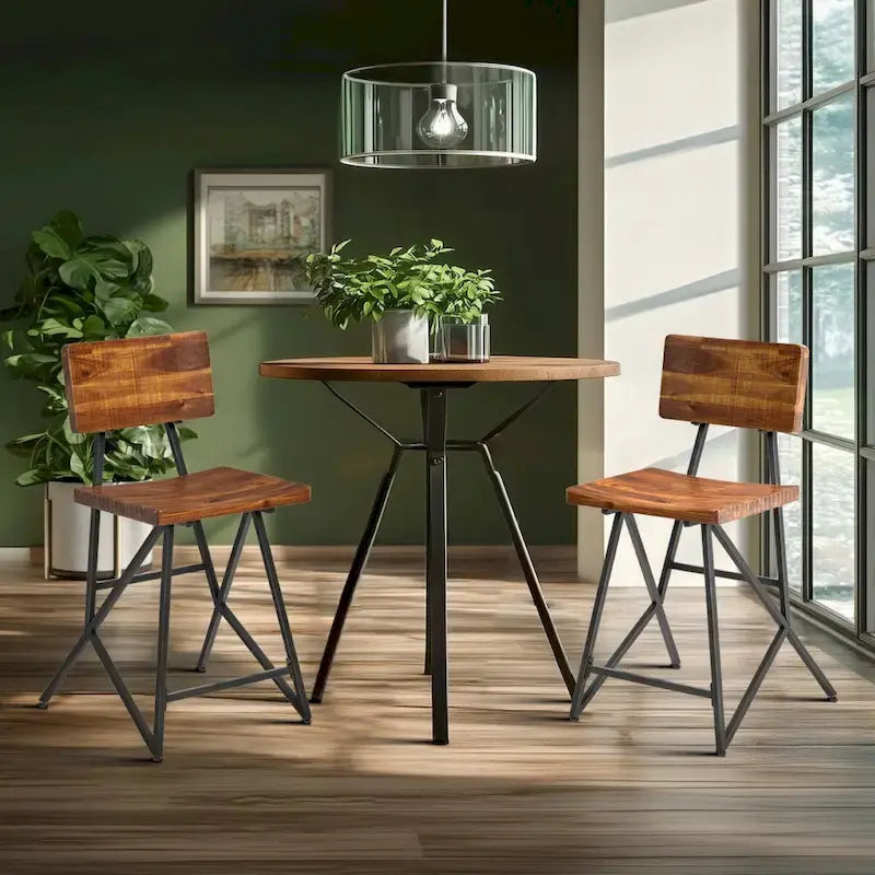 Tabouret de comptoir INK+IVY Trestle