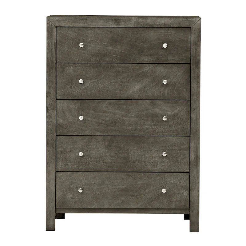 Commode à 5 tiroirs Burlington (34 po L. x 17 po l. x 48 po H)