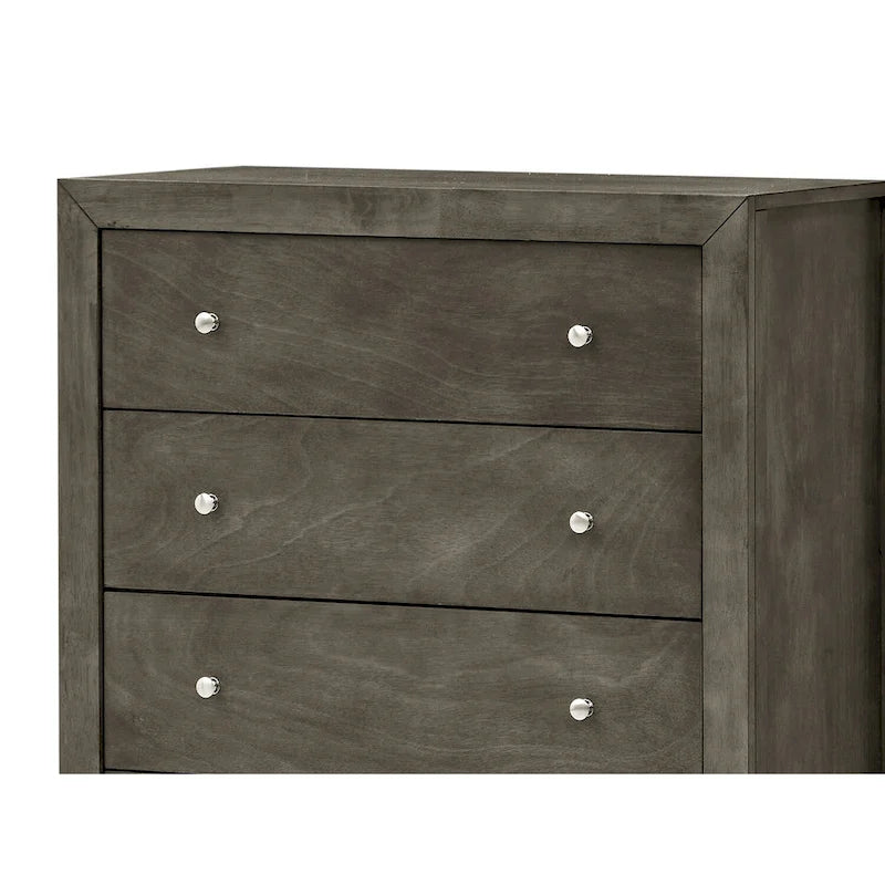 Commode à 5 tiroirs Burlington (34 po L. x 17 po l. x 48 po H)