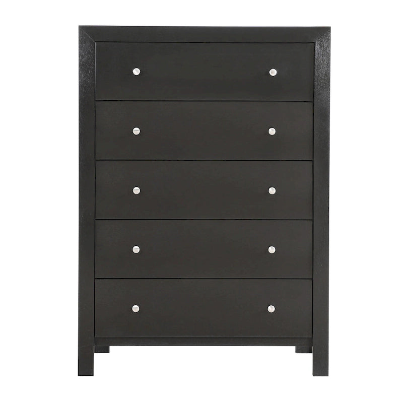 Commode à 5 tiroirs Burlington (34 po L. x 17 po l. x 48 po H)