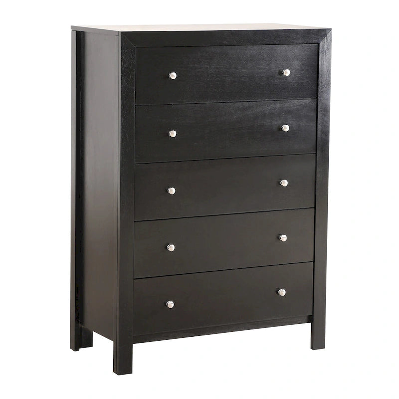 Commode à 5 tiroirs Burlington (34 po L. x 17 po l. x 48 po H)