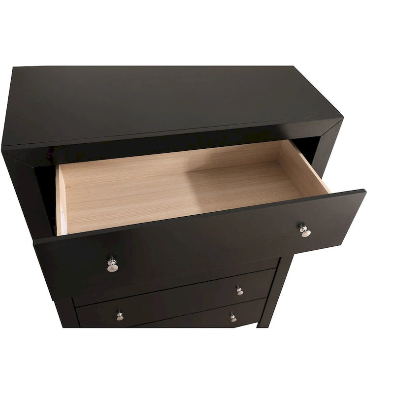 Commode à 5 tiroirs Burlington (34 po L. x 17 po l. x 48 po H)