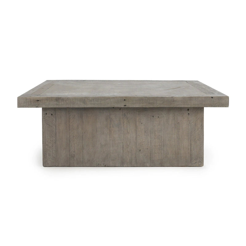 Table basse carrée Stonebridge de Classic Home - 50Lx50Px18H