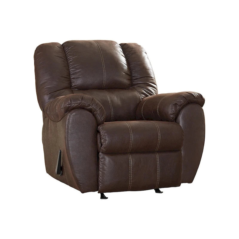 Fauteuil inclinable contemporain McGann coloris noyer