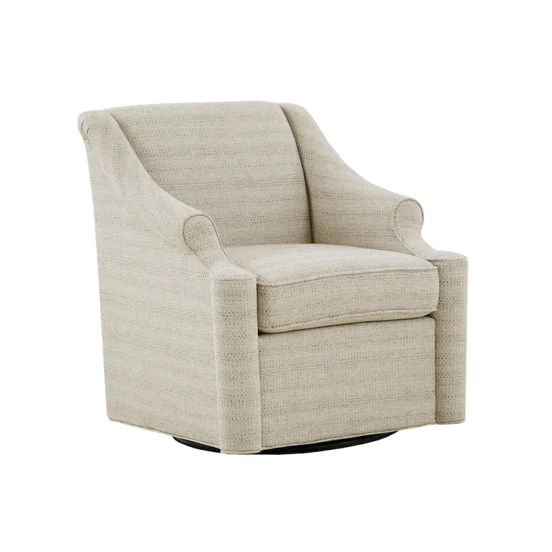 Fauteuil planeur pivotant à 360 degrés Madison Park Benton Tan