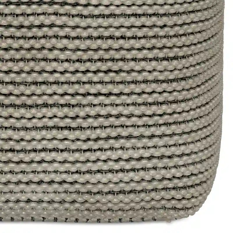 Pouf carré bohème Bayhill de WYNDENHALL, rembourrage en billes de polystyrène, crème