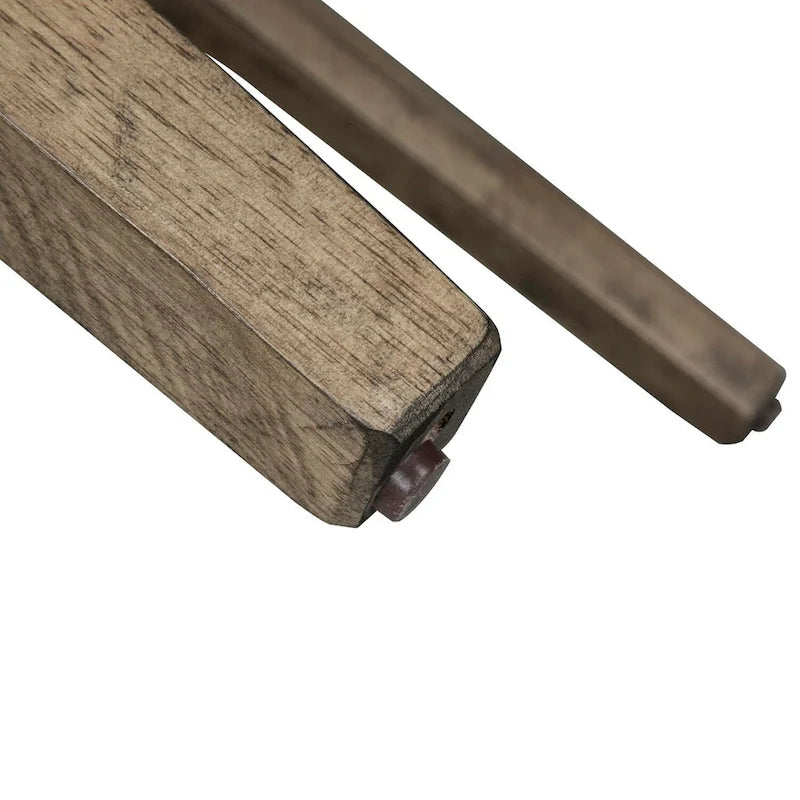 Chaises d'appoint Horizons Rustic Caramel avec Distressed Sawmark (lot de 2)