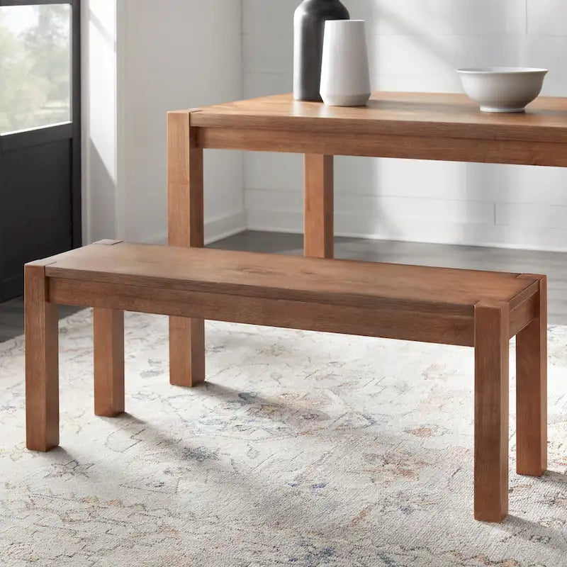 Ensemble de salle à manger Verdon 6 pièces Simple Living avec banc