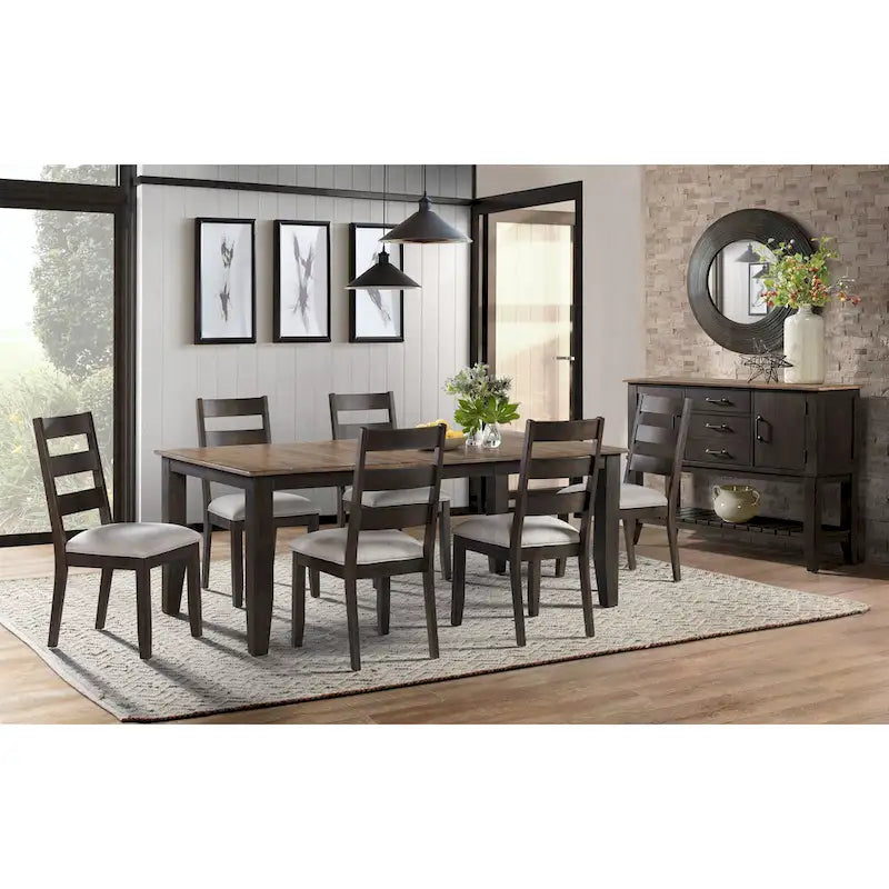 Chaises d'appoint Ladder Back Beacon avec coussin (Lot de 2)