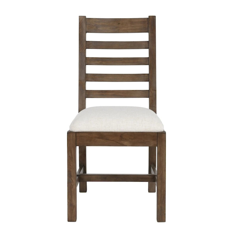 Chaises de salle à manger Quincy en bois rembourrées (ensemble de 2) par Kosas Home