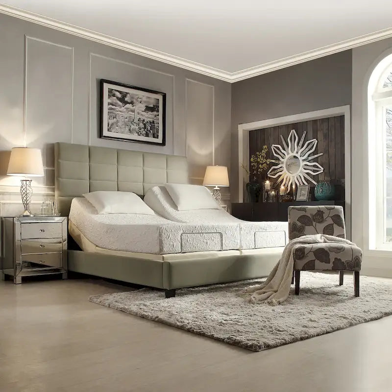 Table d'appoint à 3 tiroirs miroir Esmond par iNSPIRE Q Bold