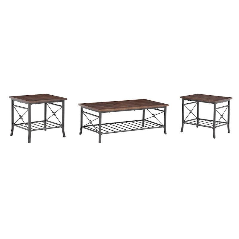 Bridgevine Home Harrison, ensemble de 3 tables basses et d'appoint
