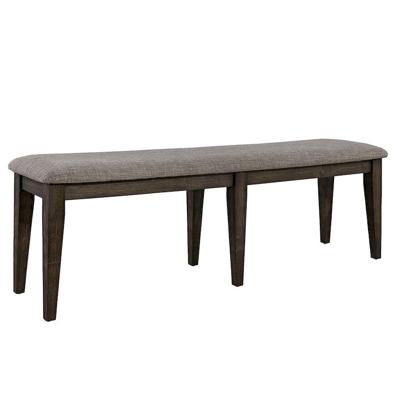 Banc Double Pont Châtaigne Foncée
