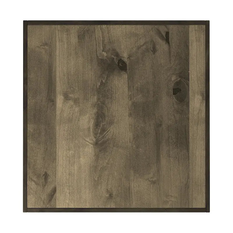 Table basse Bridgevine Home Joshua Creek de 48 pouces, aucun assemblage requis, finition bois de grange