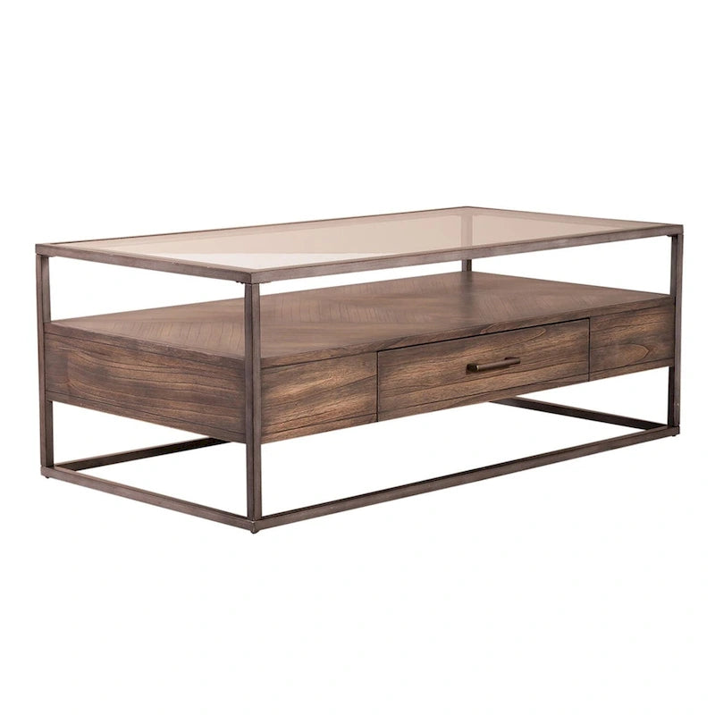 Table basse rectangulaire Jamestown Tobacco