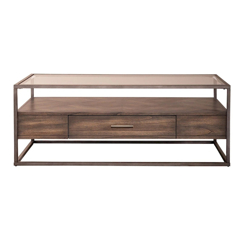 Table basse rectangulaire Jamestown Tobacco