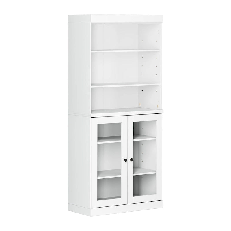 Garde-manger de cuisine 100 % bois massif 32 po avec 2 portes par Palace Imports