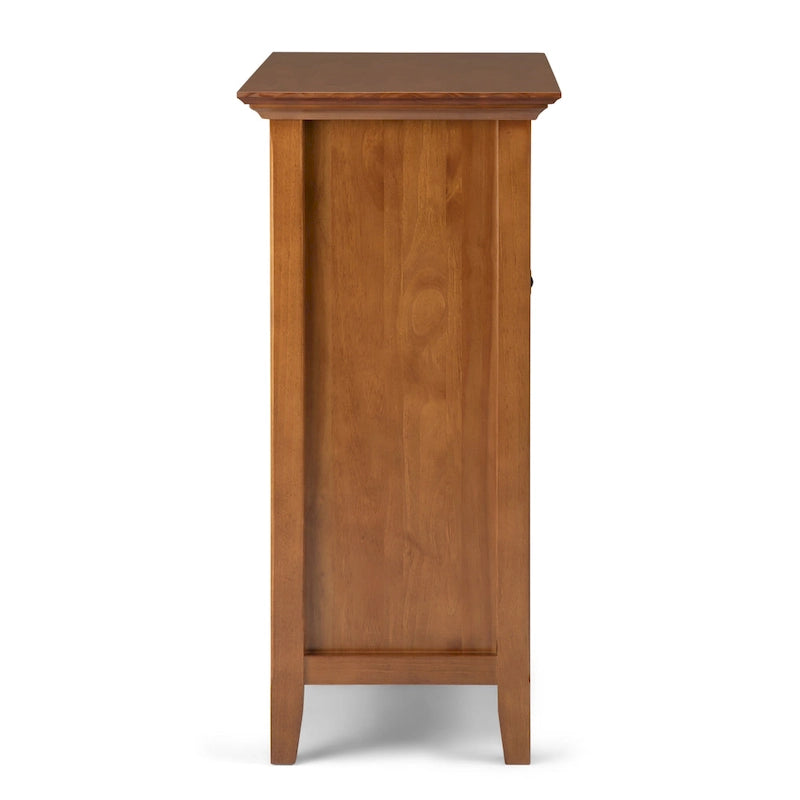 WYNDENHALL Halifax Armoire de rangement de style transitionnel en bois massif, 37 po de largeur - 37 larg. x 17 prof. x 36 haut.